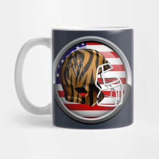 American Football Tiger Mug